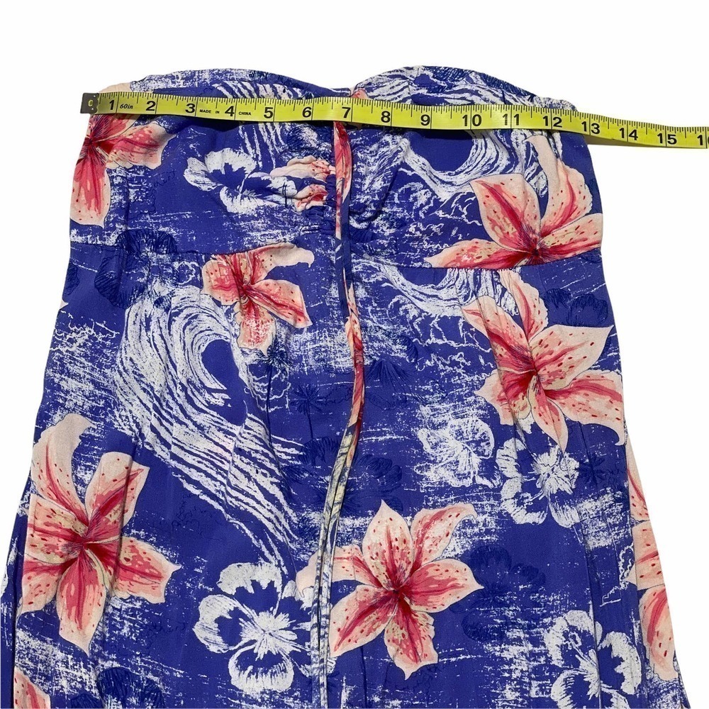 MOSSIMO Supply Co Hawaiian Floral Strapless Dress - Picture 7 of 12